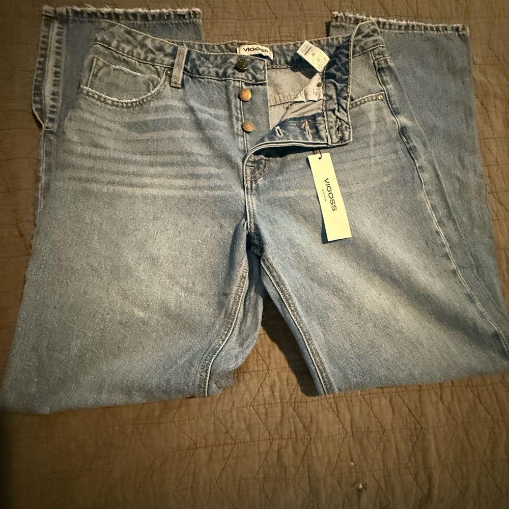 Vigoss 31 Light Blue Straight Leg Jeans